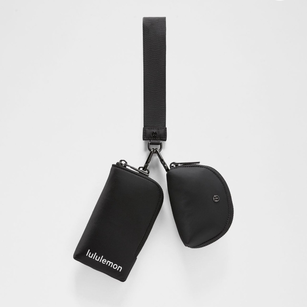 lululemon athletica Black Wristlet Set